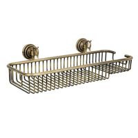 Полка корзина Boheme Medici 10618 Бронза — фото 1, Полки для ванной и душа