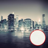 Фреска Ortograf Небоскребы 30511 Фактура флок FLK Флизелин (2,7*2,7) Серый, Город — фото 1, Фрески