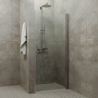 Товар: Душевая дверь Triton Уно 80 Щ0000036857 профиль Хром стекло прозрачное - фото 1 Душевая дверь Triton Уно 80 Щ0000036857 профиль Хром стекло прозрачное — фото 1, Распашные душевые двери