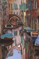 Фреска Ortograf Венеция 11427 Фактура бархат FX Флизелин (1,8*2,7) Разноцветный, Город арт-11427 (бархат FX) — фото 2, Фрески