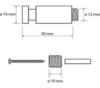 Крючок Bemeta Neo 104506095 Нержавеющая сталь — фото 3, Крючки для полотенец