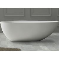 Ванна из искусственного камня Abber Stein 160x75 AS9611-1.6 без гидромассажа — фото 1, Ванны