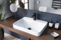 Мыльница Excellent Riko DOEX.1613BL Черная матовая — фото 2, Мыльницы