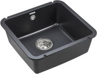 Товар: Кухонная мойка Paulmark Unter PM204543-BL Черная - фото 2 Кухонная мойка Paulmark Unter PM204543-BL Черная — фото 2, Кухонные мойки