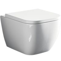 Унитаз Excellent Ness CENL.3509.500.WH подвесной с сиденьем Микролифт — фото 1, Унитазы