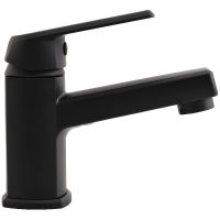 Смеситель для раковины Orange OneLife P02-021b Черный — фото 2, Смесители для раковины