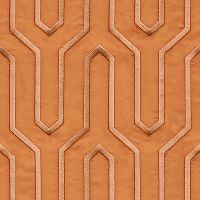 Обои Alessandro Allori Grace 1804-5 Винил на флизелине (1,06*10,05) Оранжевый, Геометрия — фото 1, Обои для стен