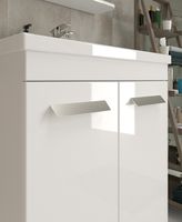 Тумба под раковину Vigo Nova 70 tn.NOV.MIR.70.2D Белая — фото 5, Тумбы под раковину