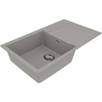 Кухонная мойка Lemark Imandra 840 9910033 Грей — фото 2, Кухонные мойки