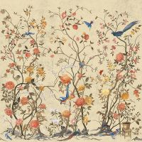 Товар: Фреска Ortograf Flora 31243 Фактура флок FLK Флизелин (2,7*2,7) Бежевый/Разноцветный, Цветы/Деревья/Птицы - фото 2 Фреска Ortograf Flora 31243 Фактура флок FLK Флизелин (2,7*2,7) Бежевый/Разноцветный, Цветы/Деревья/Птицы — фото 2, Фрески