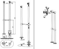 Товар: Смеситель для ванны Rav Slezak Morava retro MK550.5/2 Хром - фото 3 Смеситель для ванны Rav Slezak Morava retro MK550.5/2 Хром — фото 3, Смесители напольные