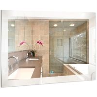 Зеркало Azario Норма 80 ФР-00000844 с подсветкой с сенсорным выключателем — фото 2, Зеркала в ванную комнату