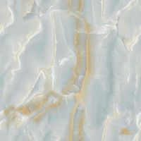 Керамогранит Ceradim Onyx Miraculous голубой полированный 60х60 см — фото 1, Керамогранит