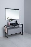 Товар: Зеркало Allen Brau Priority 100 1.31017.BB с подсветкой Черный браш - фото 11 Зеркало Allen Brau Priority 100 1.31017.BB с подсветкой Черный браш — фото 11, Мебель для ванной