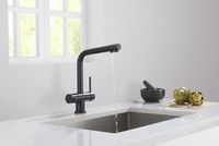 Смеситель для кухни Timo Saona 2396/03F Черный матовый — фото 4, Смесители для кухни