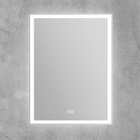 Зеркало BelBagno с подсветкой с подогревом с сенсорным выключателем арт-SPC-GRT-600-800-LED-TCH-WARM — фото 1, Зеркала в ванную комнату