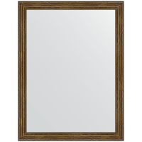 Зеркало Evoform Definite 83х63 BY 1009 в багетной раме - Сухой тростник 51 мм — фото 1, Мебель для ванной