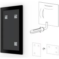 Товар: Зеркало Evoform Definite 150х70 BY 0766 в багетной раме - Клен 37 мм - фото 4 Зеркало Evoform Definite 150х70 BY 0766 в багетной раме - Клен 37 мм — фото 4, Мебель для ванной