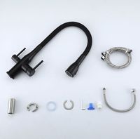 Смеситель для кухни Gappo G4399-66 Черный матовый — фото 25, Смесители для кухни