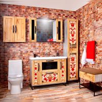 Товар: Банкетка Бриклаер Лофт 60 4627125414091 Метрополитен грей - фото 3 Банкетка Бриклаер Лофт 60 4627125414091 Метрополитен грей — фото 3, Мебель для ванной