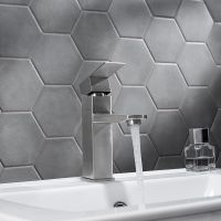 Смеситель для раковины Ростовская Мануфактура Сантехники SUS125-001F Нержавеющая сталь — фото 9, Смесители