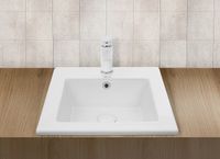 Раковина WeltWasser Deilbach 6037 42 10000004607 Белый глянец — фото 3, Раковины встраиваемые сверху