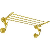 Полка для полотенец Migliore Luxor 26127 Золото — фото 1, Полки для полотенец