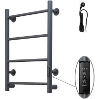 Электрический полотенцесушитель Тругор Аспект Пэк сп 1 60х40 Графит — фото 1, Электрические полотенцесушители