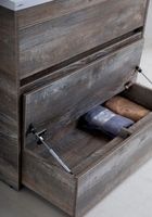 Тумба под раковину Art&Max Family-900-3C-PIA-PE Бетон Экзотик — фото 5, Мебель для ванной