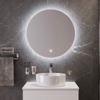 Зеркало Bond Circle 70x70 M38ZE-7070 с подсветкой с бесконтактным выключателем — фото 5, Зеркала в ванную комнату