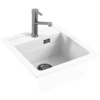 Товар: Кухонная мойка Alveus Granital Atrox 20 Arctic G11 470x500 1131986 Белая - фото 2 Кухонная мойка Alveus Granital Atrox 20 Arctic G11 470x500 1131986 Белая — фото 2, Кухонные мойки