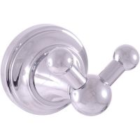 Двойной крючок Rav Slezak Morava MKA0102 Хром — фото 1, Крючки для полотенец