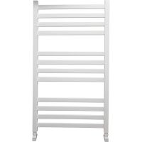 Водяной полотенцесушитель Ника Modern ЛМ 6 100x50 Белый 12 перекладин — фото 1, Водяные полотенцесушители