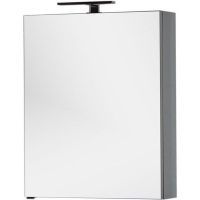 Товар: Зеркальный шкаф Aquanet Алвита 70 R 183990 Серый антрацит - фото 4 Зеркальный шкаф Aquanet Алвита 70 R 183990 Серый антрацит — фото 4, Зеркальные шкафы в ванную