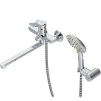 Смеситель для ванны AM.PM X-Joy F85A95000 универсальный Хром — фото 1, Смеситель для ванны