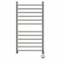 Товар: Электрический полотенцесушитель Point Аврора Премиум PN10158SPE П11 500x800 с полкой левый/правый Хром - фото 2 Электрический полотенцесушитель Point Аврора Премиум PN10158SPE П11 500x800 с полкой левый/правый Хром — фото 2, Электрические полотенцесушители