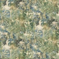 Обои AS Creation Garda 38731-1 Винил на флизелине (1,06*10,05) Зеленый/Бежевый/Синий, Деревья — фото 1, Обои для стен
