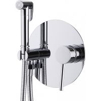 Гигиенический душ со смесителем Abber Emotion Хром арт-AF8826 — фото 1, Гигиенические души