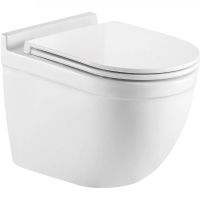 Унитаз WeltWasser Heimbach 043 GL-WT 10000011192 подвесной Белый глянец с сиденьем Микролифт — фото 1, Унитазы