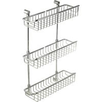 Полка корзина Migliore Complementi 22037 Хром — фото 1, Полки для ванной и душа