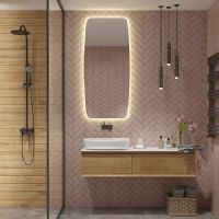 Зеркало Art&Max Forli AM-For-700-1500-DS-F с подсветкой с сенсорным выключателем — фото 2, Мебель для ванной