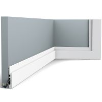 Плинтус Orac Decor SX187 2000x75x12 мм — фото 1, Плинтуса напольные