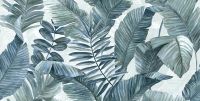 Керамогранит La Fenice Touch Evo Decor Tropical Blue Rett 12TVDEC04 60х120 см — фото 1, Керамогранит