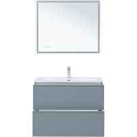 Тумба под раковину Aquanet Арт 90 313276 подвесная Мисти грин — фото 10, Тумбы под раковину