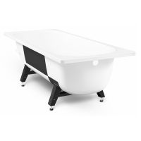 Стальная ванна ВИЗ Tevro 170х70 Белый лотос — фото 1, Стальные ванны