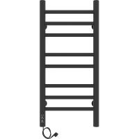 Товар: Электрический полотенцесушитель Laris Лаванда ЧКЧ П8 300х700 L 73207624 Черный муар - фото 2 Электрический полотенцесушитель Laris Лаванда ЧКЧ П8 300х700 L 73207624 Черный муар — фото 2, Электрические полотенцесушители