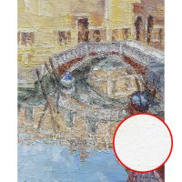 Фреска Ortograf Венеция 9020 Фактура бархат FX Флизелин (1,45*1,8) Синий/Желтый, Город/Живопись — фото 1, Фрески