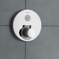 Товар: Смеситель для душа Hansgrohe ShowerSelect S 15744000 с термостатом Хром - фото 2 Смеситель для душа Hansgrohe ShowerSelect S 15744000 с термостатом Хром — фото 2, Смеситель для душа