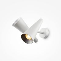 Настенный светильник Maytoni Modern Giro MOD095WL-02W Белый — фото 3, Бра