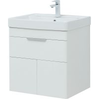 Товар: Тумба с раковиной Aquanet Ирис new 60 312425 подвесная Белый глянец - фото 4 Тумба с раковиной Aquanet Ирис new 60 312425 подвесная Белый глянец — фото 4, Тумбы с раковиной